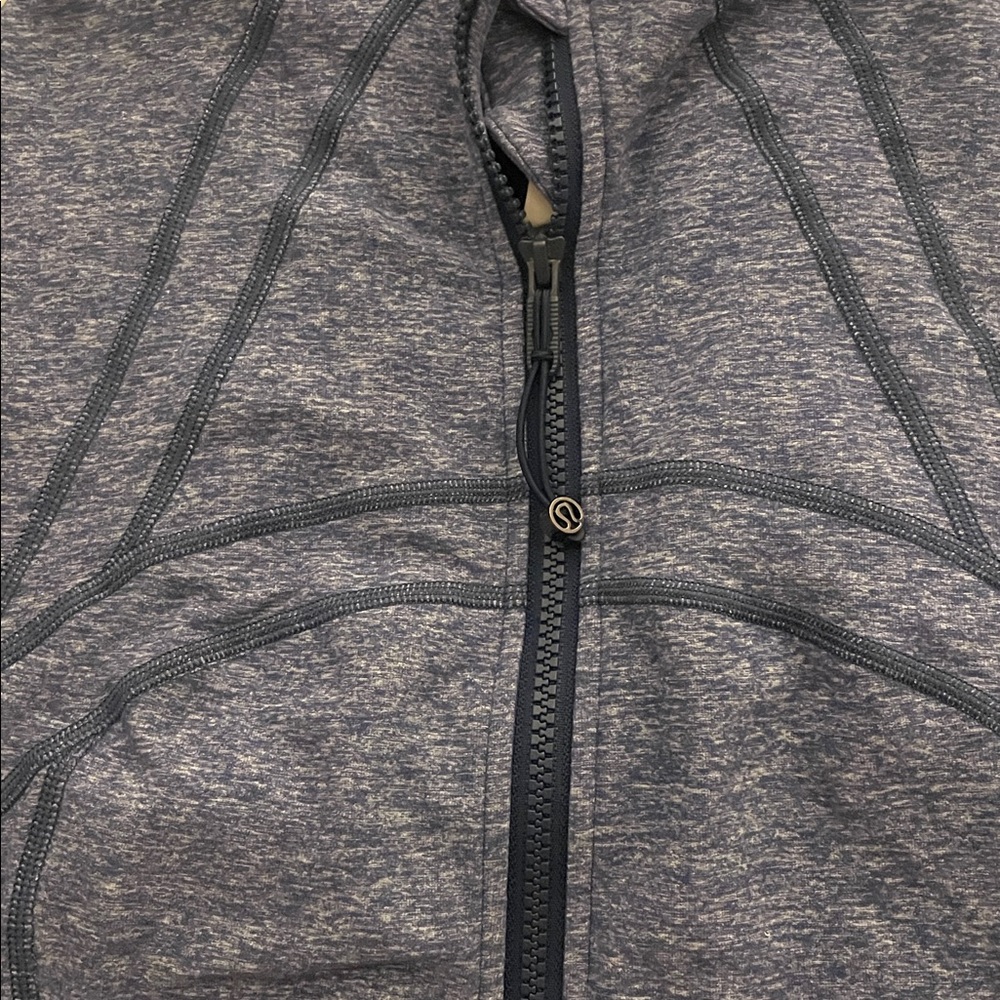 Lululemon Athletica Heathered Blue purple Jacket - Picture 4 of 6